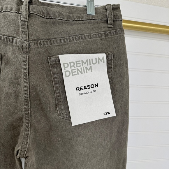 NEW Reasons Men's Denim US Waist 32 Jeans - Picture 5 of 9